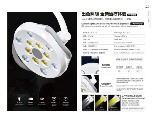 Đèn LED 10 bóng đang bật